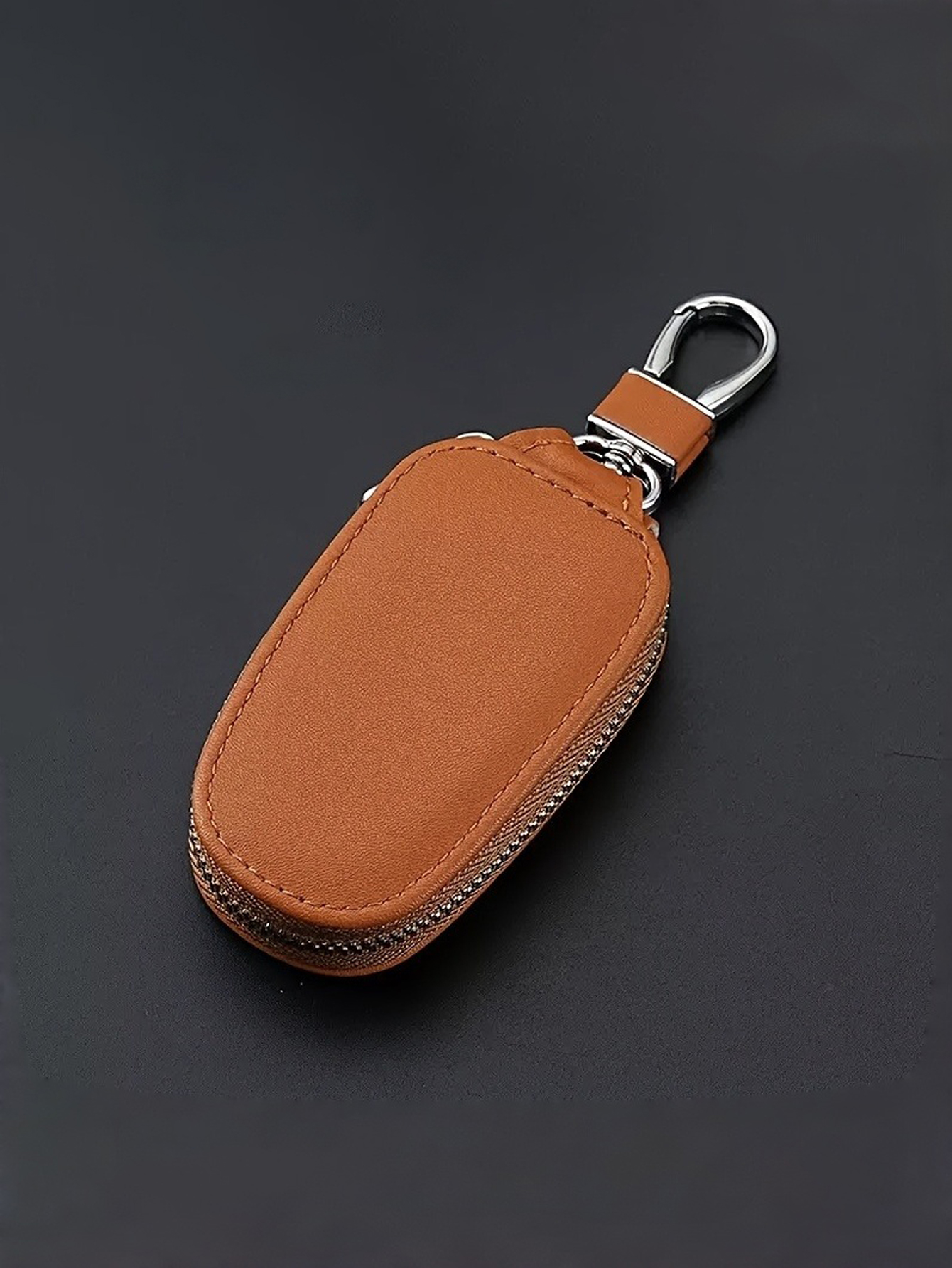 Custom Zipper Design Key Organizer - Ideal for Car, Home, and Office Keys